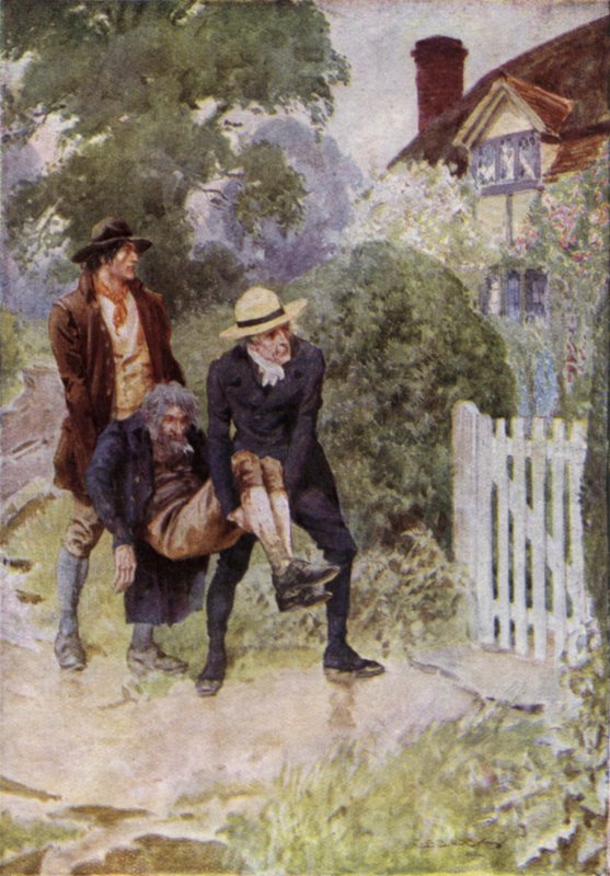 Illustration für The Broad Highway a Romance of Kent von Charles Edmund Brock