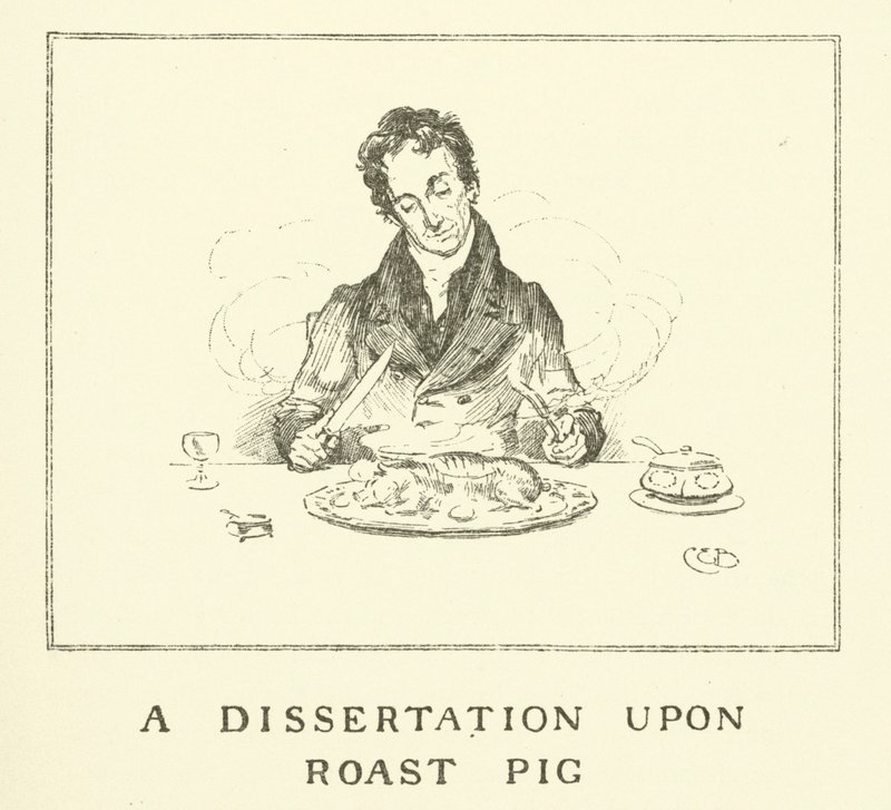 Illustration für Die Essays von Elia von Charles Lamb von Charles Edmund Brock