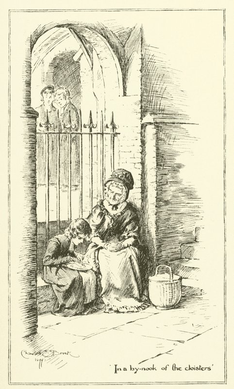 Illustration zu The Essays of Elia von Charles Lamb (Gravur) von Charles Edmund Brock