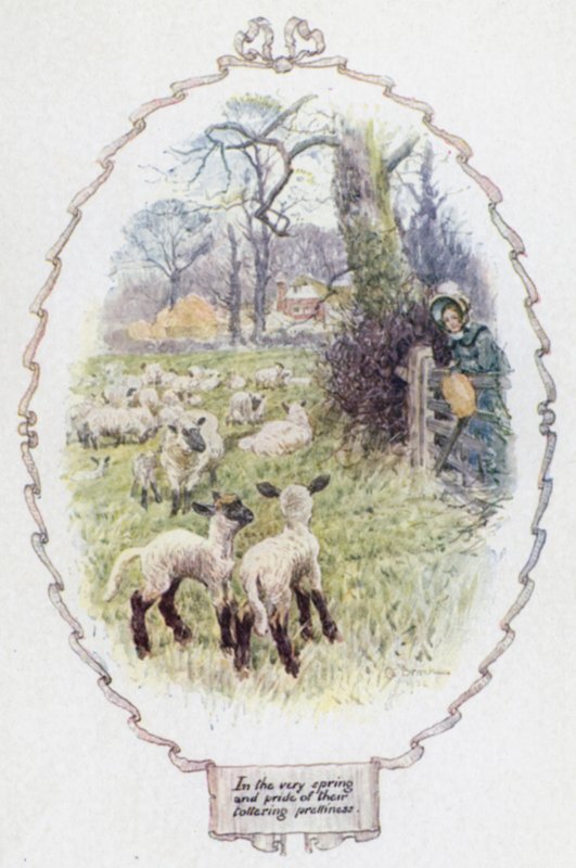 Im Frühling und Stolz ihrer wankenden Schönheit von Charles Edmund Brock