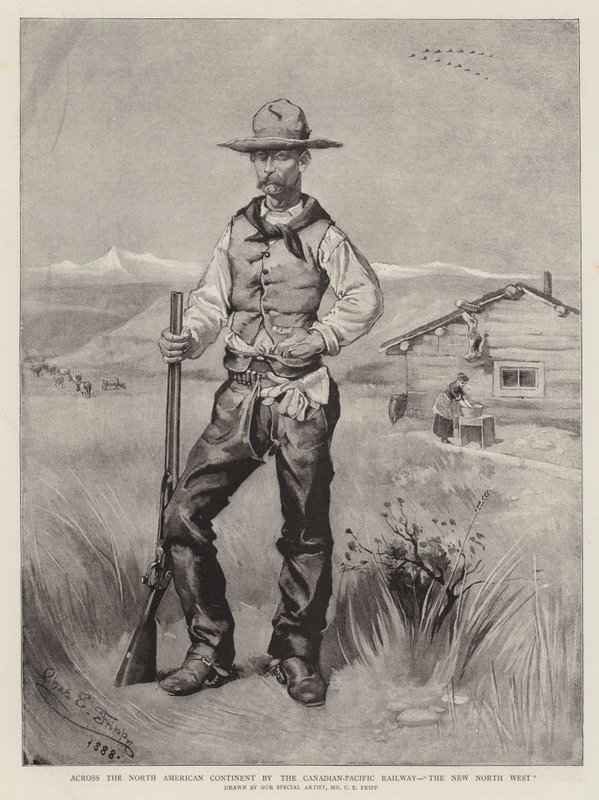 Quer durch den nordamerikanischen Kontinent mit der Canadian-Pacific Railway, Der neue Nordwesten von Charles Edwin Fripp