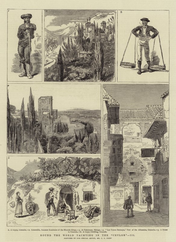 Weltumsegelung im Ceylon, III von Charles Edwin Fripp