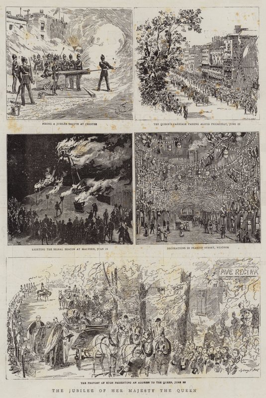 Das Jubiläum Ihrer Majestät der Königin von Charles Edwin Fripp