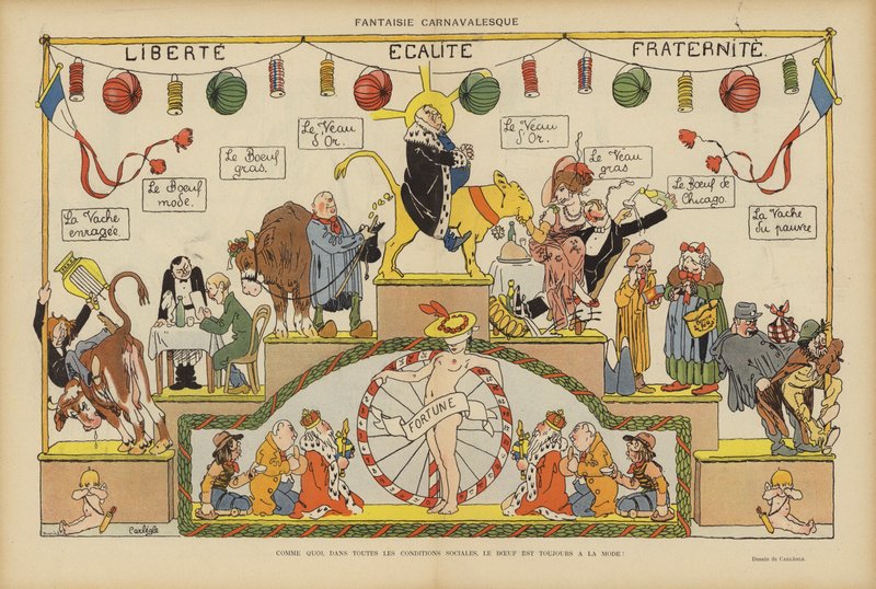 Illustration für Le Rire von Charles Emile Egli