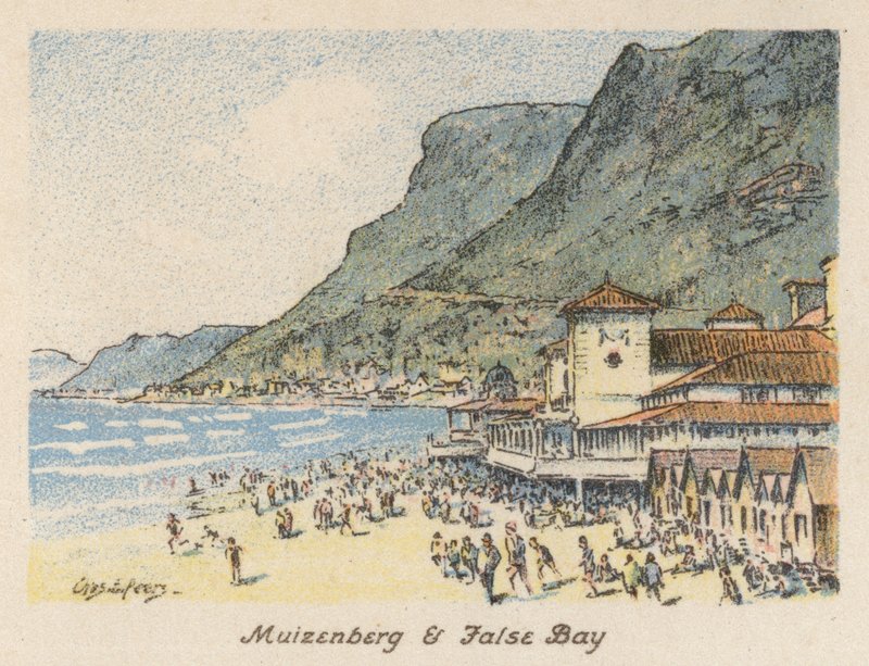 Südafrika: Muizenberg und False Bay von Charles Ernest Peers