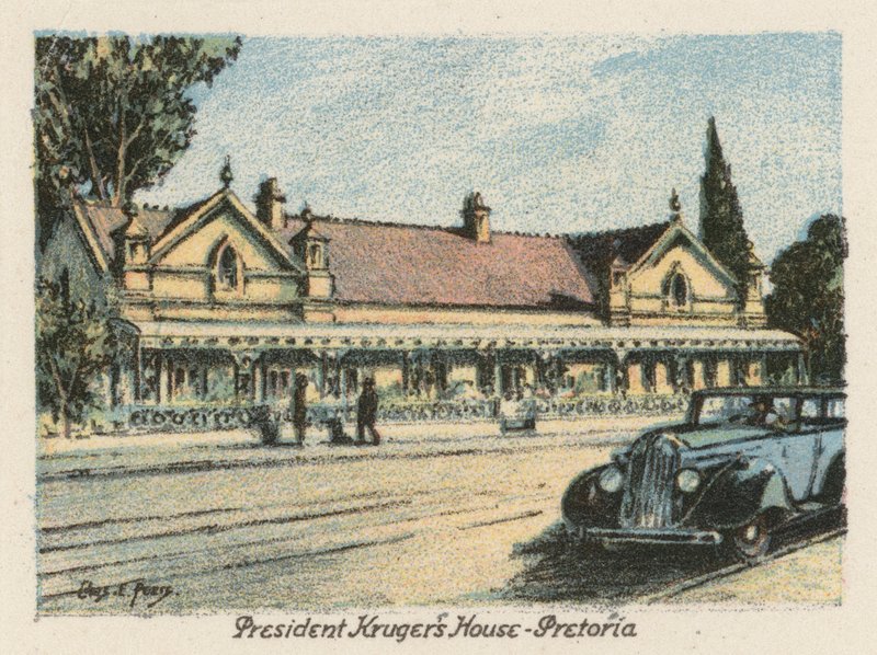 Südafrika: Präsident Krugers Haus, Pretoria von Charles Ernest Peers