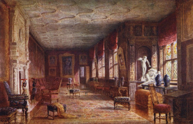 Knole House: Cartoon Gallery von Charles Essenhigh Corke