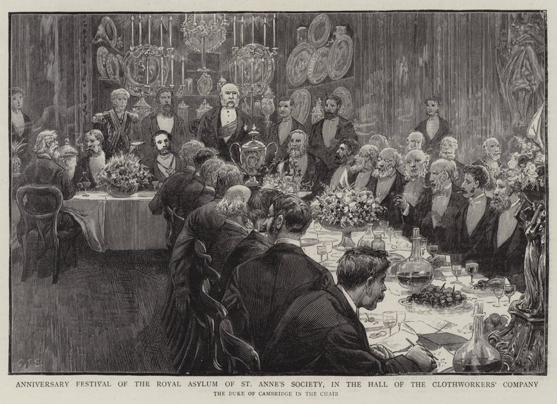 Jubiläumsfest des Royal Asylum of St Anne