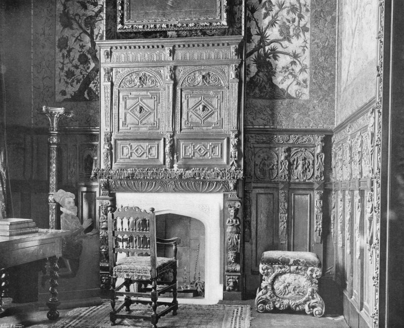 Vorraum des Salons von Charles Latham