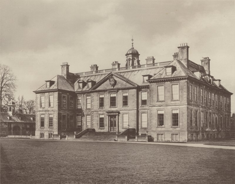 Belton House, Grantham, die Eingangsfront von Charles Latham