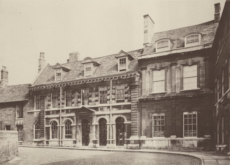 Häuser in Stamford, Lincolnshire, St Marys Place von Charles Latham