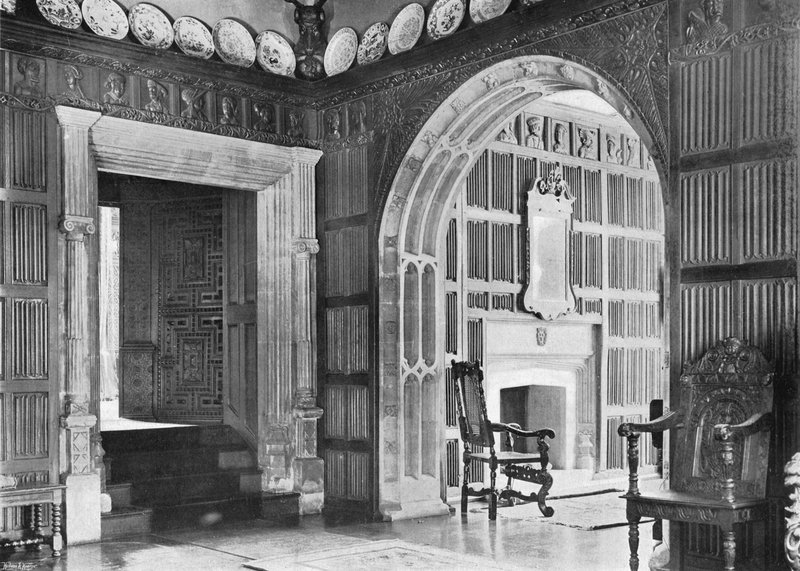 Die Südost-Ecke der Halle von Charles Latham
