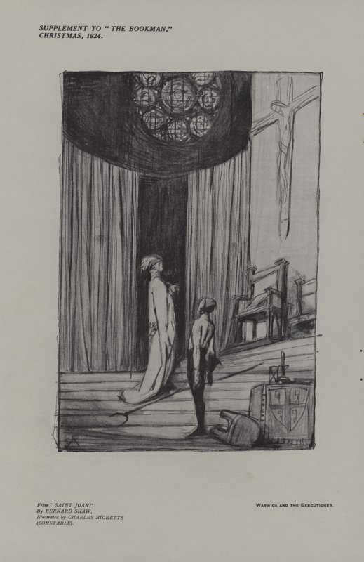 Warwick und der Henker aus Saint Joan von Charles Ricketts