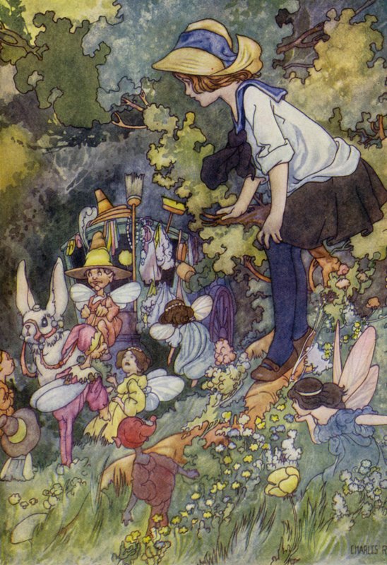 Ein Blick ins Märchenland von Charles Robinson