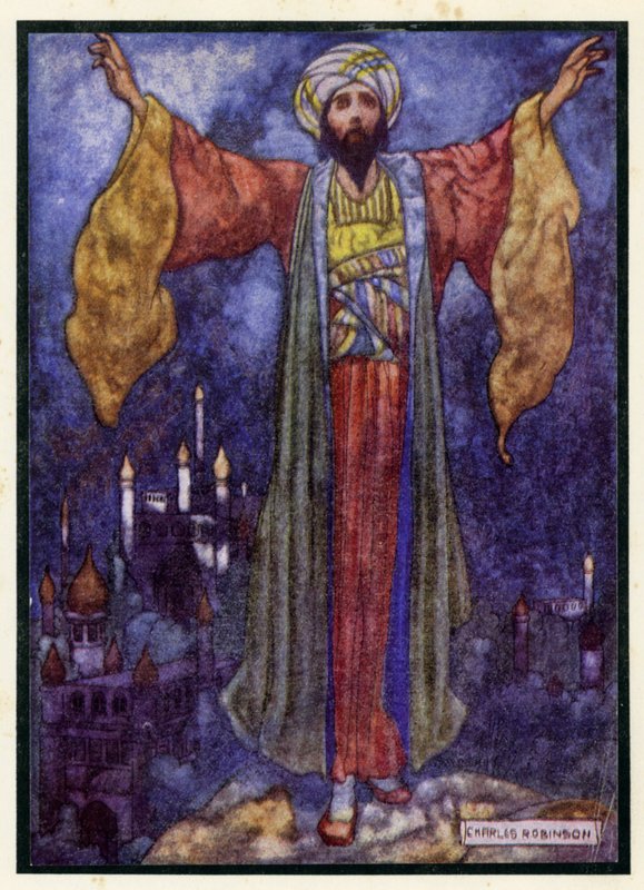 Illustration für The Rubaiyat Of Omar Khayyam von Charles Robinson