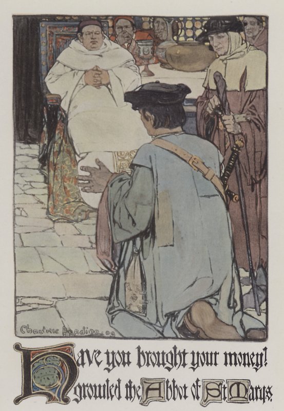 Illustration für Robin Hood von Charlotte Harding