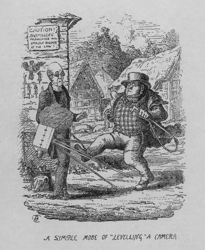 Eine einfache Methode, eine Kamera zu "nivellieren" von Cuthbert Bede