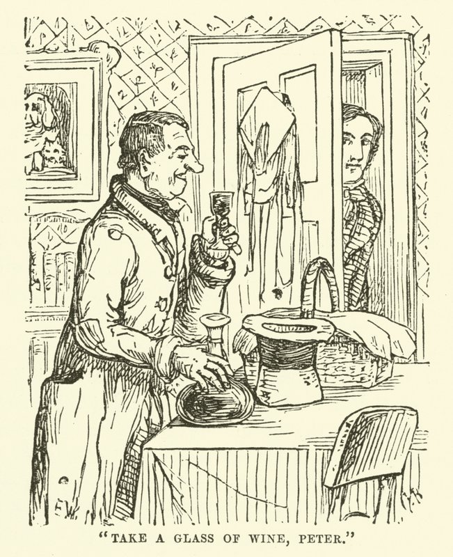 Illustration für Kleiner Mr. Bouncer und sein Freund Verdant Green von Cuthbert Bradley