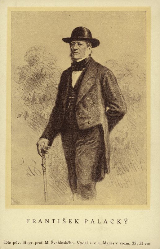 František Palacký (1798-1876), tschechischer Historiker und Politiker von Czech School