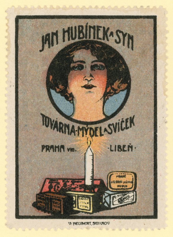 Jan Hubinek und Sohn Seifen- und Kerzenfabrik von Czech School