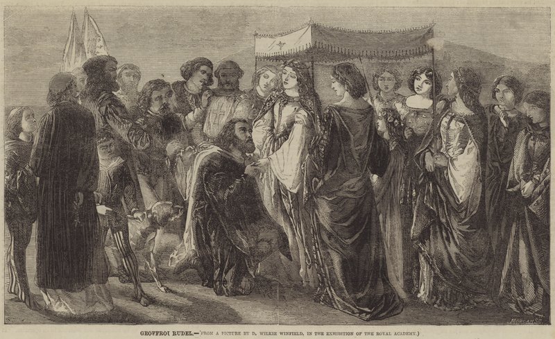Geoffroi Rudel von David Wilkie