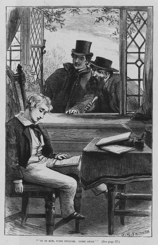 Illustration für Oliver Twist von Charles Dickens von David Henry Friston