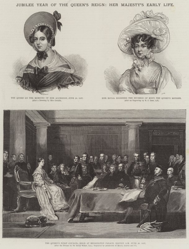 Jubiläumsjahr der Regentschaft der Königin, Das frühe Leben Ihrer Majestät von David Wilkie