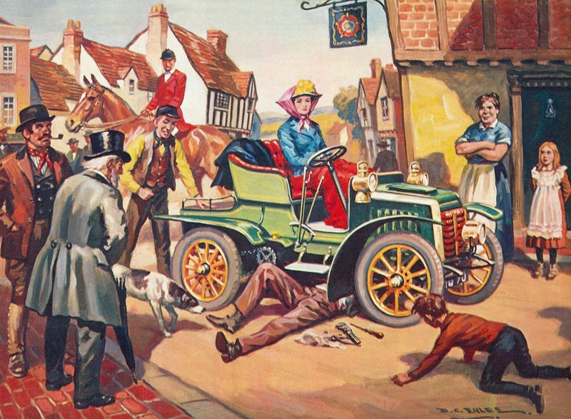 Autoreise von Derek Charles Eyles