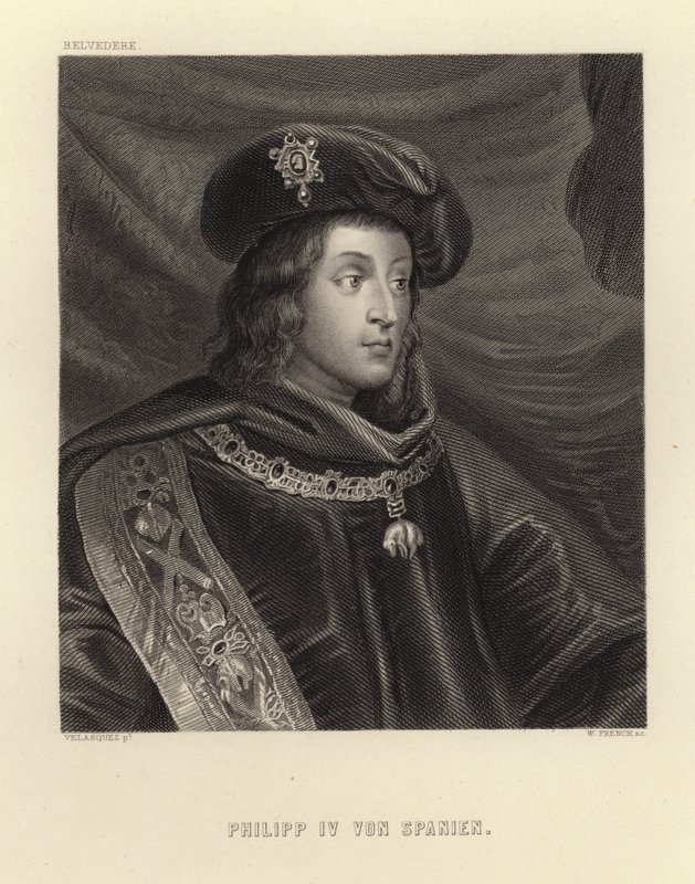 Philipp IV. von Spanien von Diego Velázquez