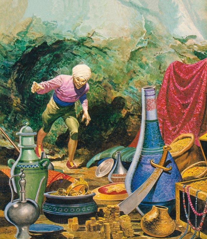 Ali Baba und die vierzig Räuber von Don Lawrence