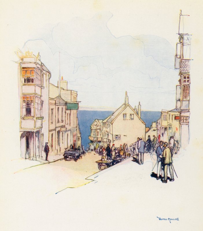 Ein Eindruck von Lyme Regis von Donald (after) Maxwell