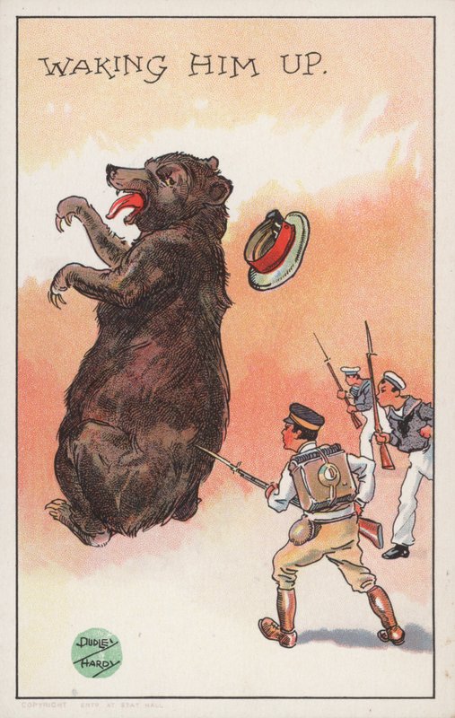 Ihn aufwecken, ca. 1904-05 von Dudley Hardy