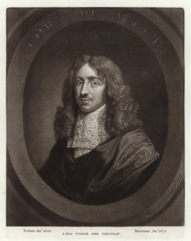 Porträt von Cornelis de Witt von Dutch School