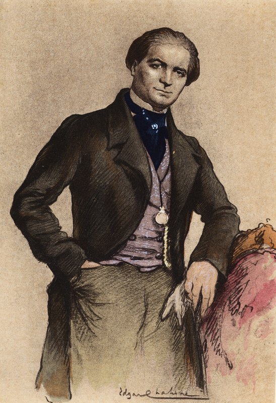 Illustration für Madame Bovary von Gustave Flaubert von Edgar Chahine