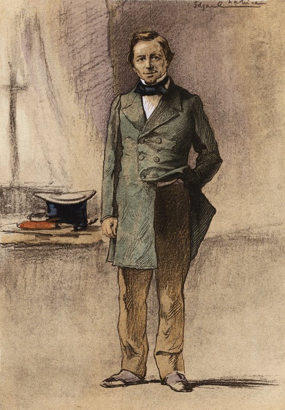 Illustration für Madame Bovary von Gustave Flaubert von Edgar Chahine