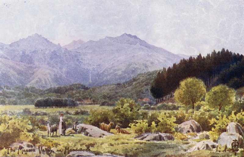 Nordspanien: Das Masma-Tal, in der Nähe von Mondonedo von Edgar T. A. Wigram