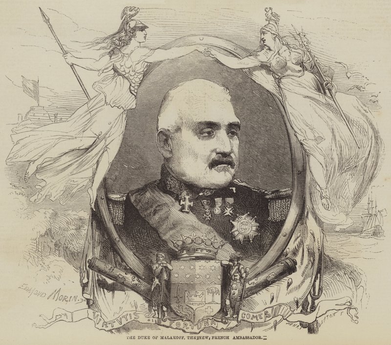 Der Herzog von Malakoff, der neue französische Botschafter von Edmond Morin
