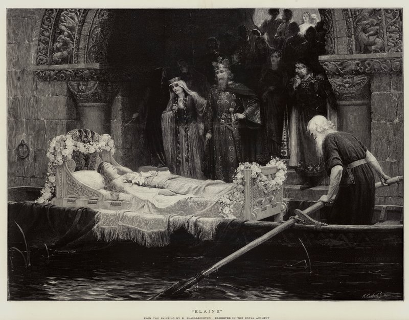 Elaine von Edmund Blair Leighton