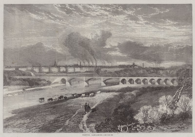 Preston, Lancashire von Edmund Morison Wimperis