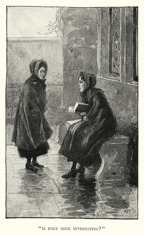 Illustration für Jane Eyre von Charlotte Bronte von Edmund Henry Garrett