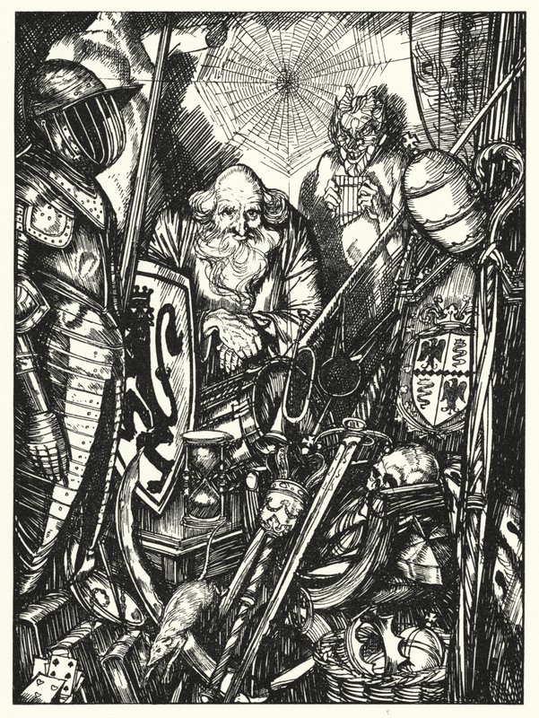 Illustration für Sartor Resartus von Edmund Joseph after Sullivan