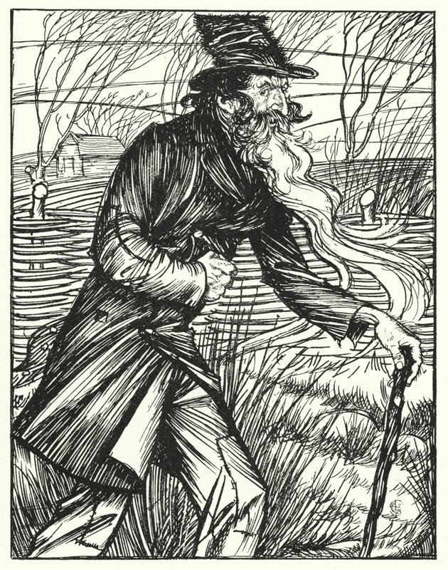 Illustration für Sartor Resartus von Edmund Joseph after Sullivan