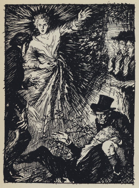 Illustration für Tennysons Maud von Edmund Joseph after Sullivan