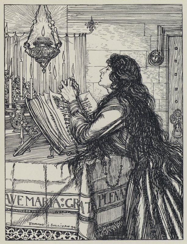 Illustration zu Tennysons 
