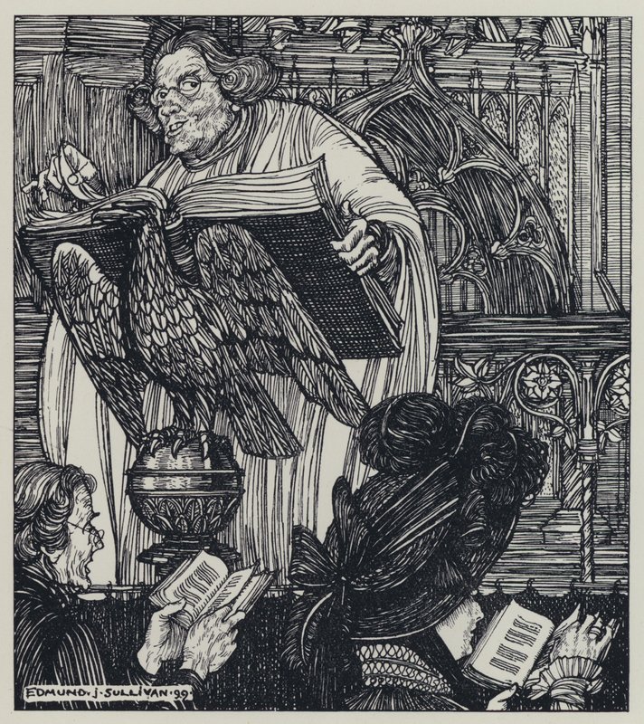 Illustration zu Tennysons 