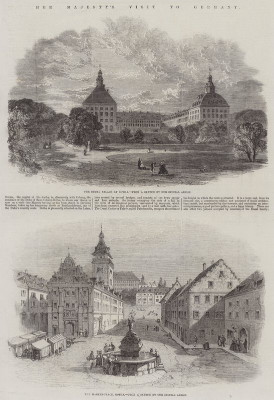Der Besuch Ihrer Majestät in Deutschland von Edmund Morison Wimperis