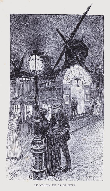 Böhmisches Paris: Le Moulin de la Galette von Edouard Alfred (1875 1954) Cucuel
