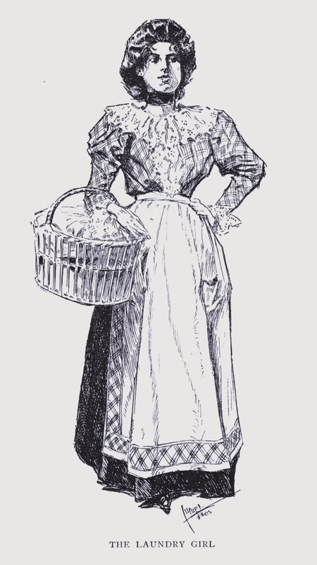 Böhmisches Paris: Das Wäschemädchen von Edouard Alfred (1875 1954) Cucuel