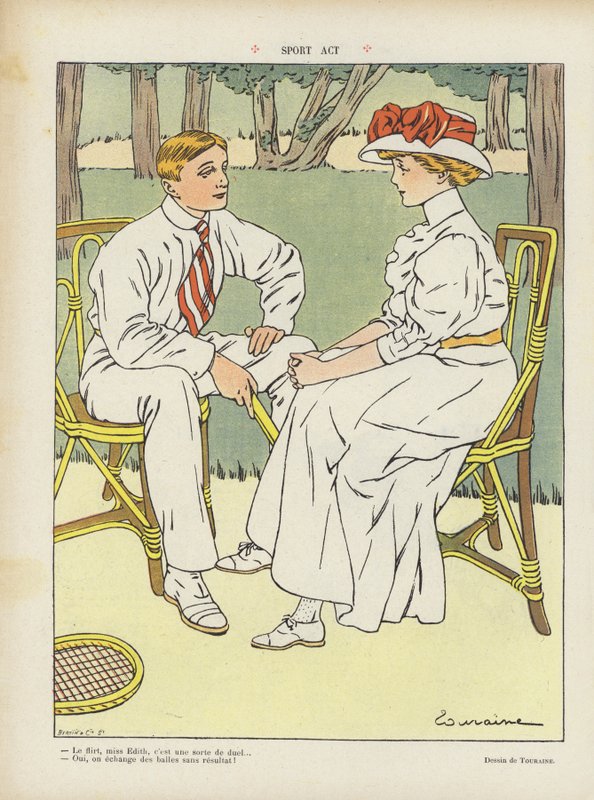 Illustration für Le Rire von Edouard Touraine