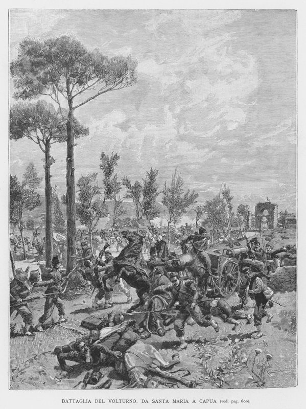 Schlacht am Volturno von Edouardo Matania